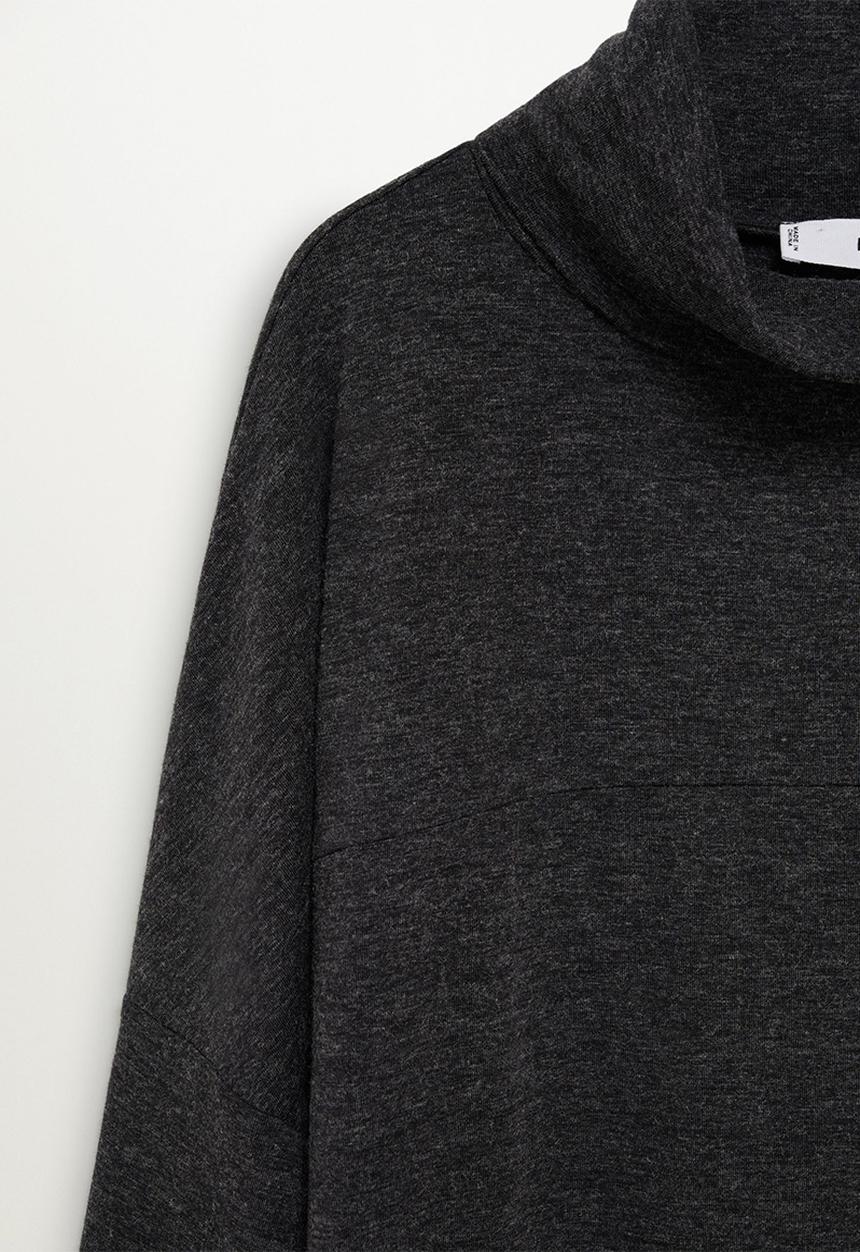 MANGO - Dress bila - dark grey