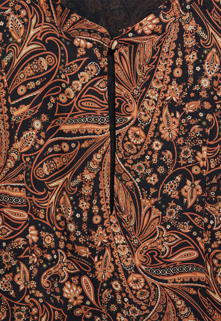 MANGO - Dress oslo - brown