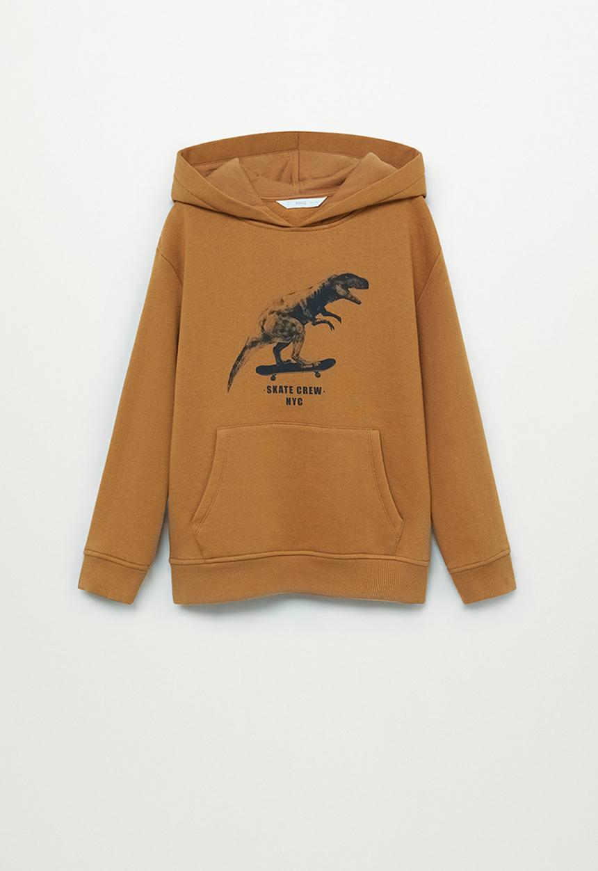 MANGO - Rex sweatshirt - brown