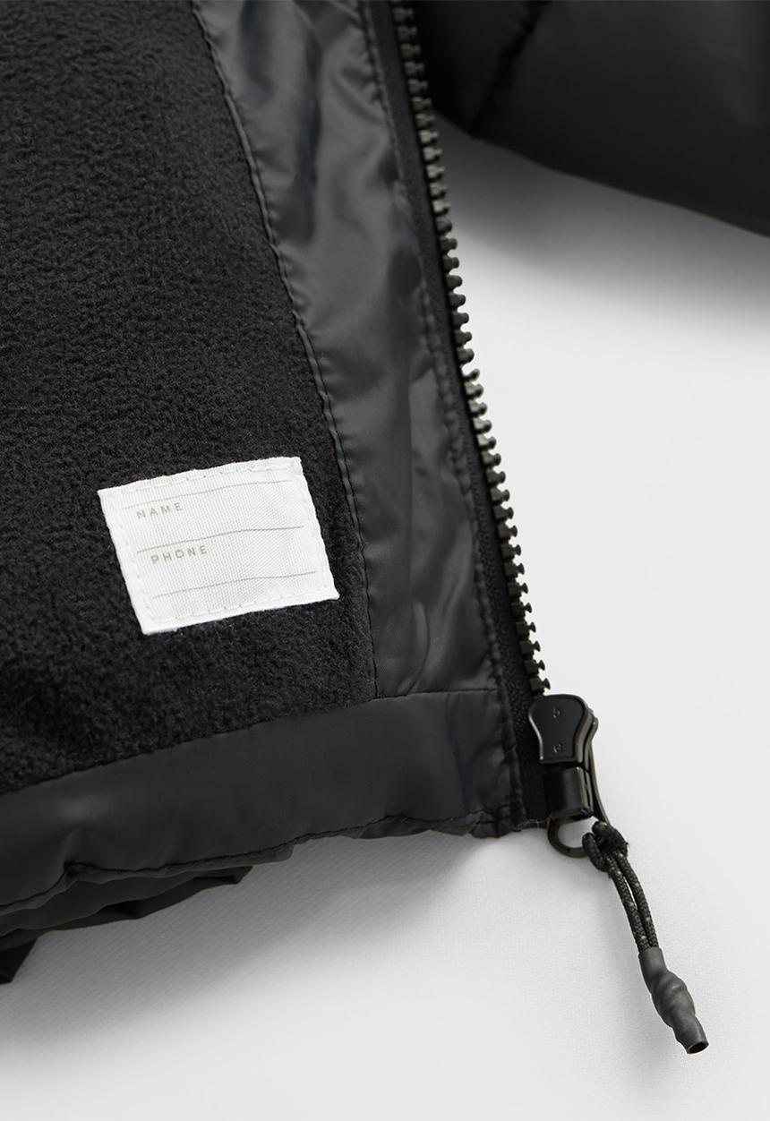 MANGO - America anorak - black