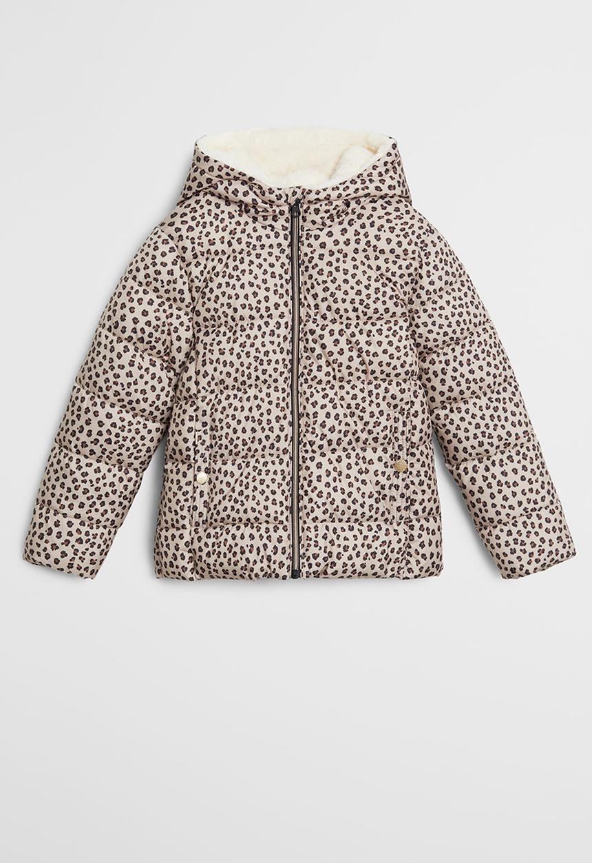 MANGO - Alilux anorak - brown