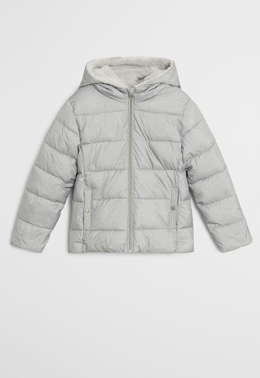 MANGO - Alilux anorak - grey