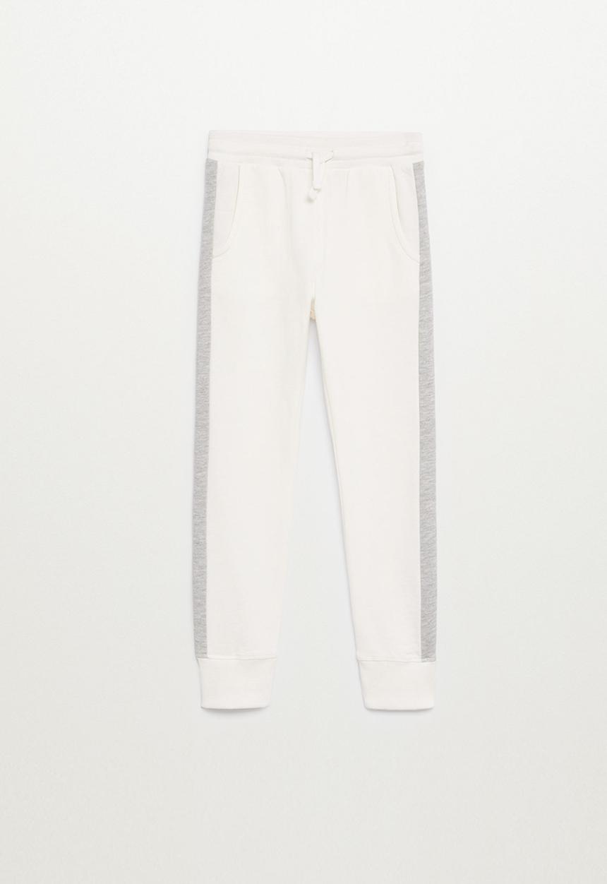 MANGO - Place trousers - white