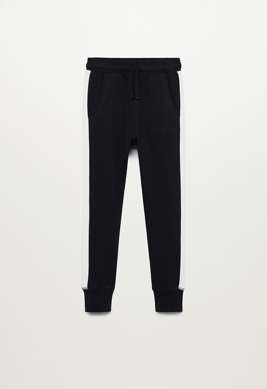 MANGO - Place trousers - black
