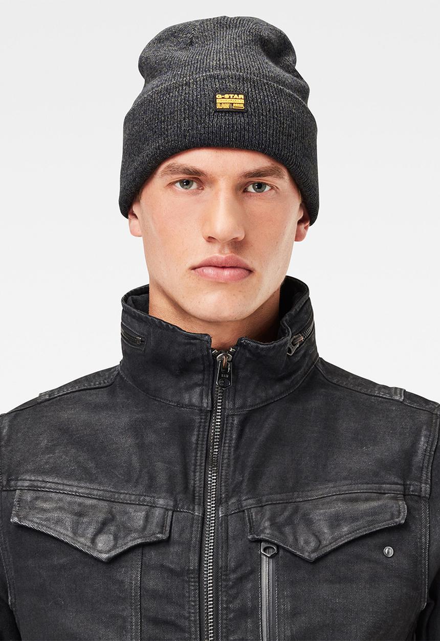 G-STAR - Effo beanie long - blue