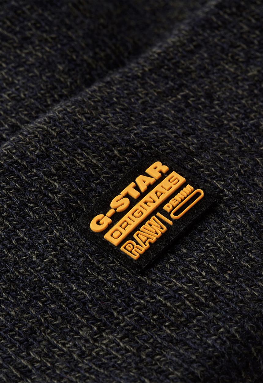 G-STAR - Effo beanie long - blue