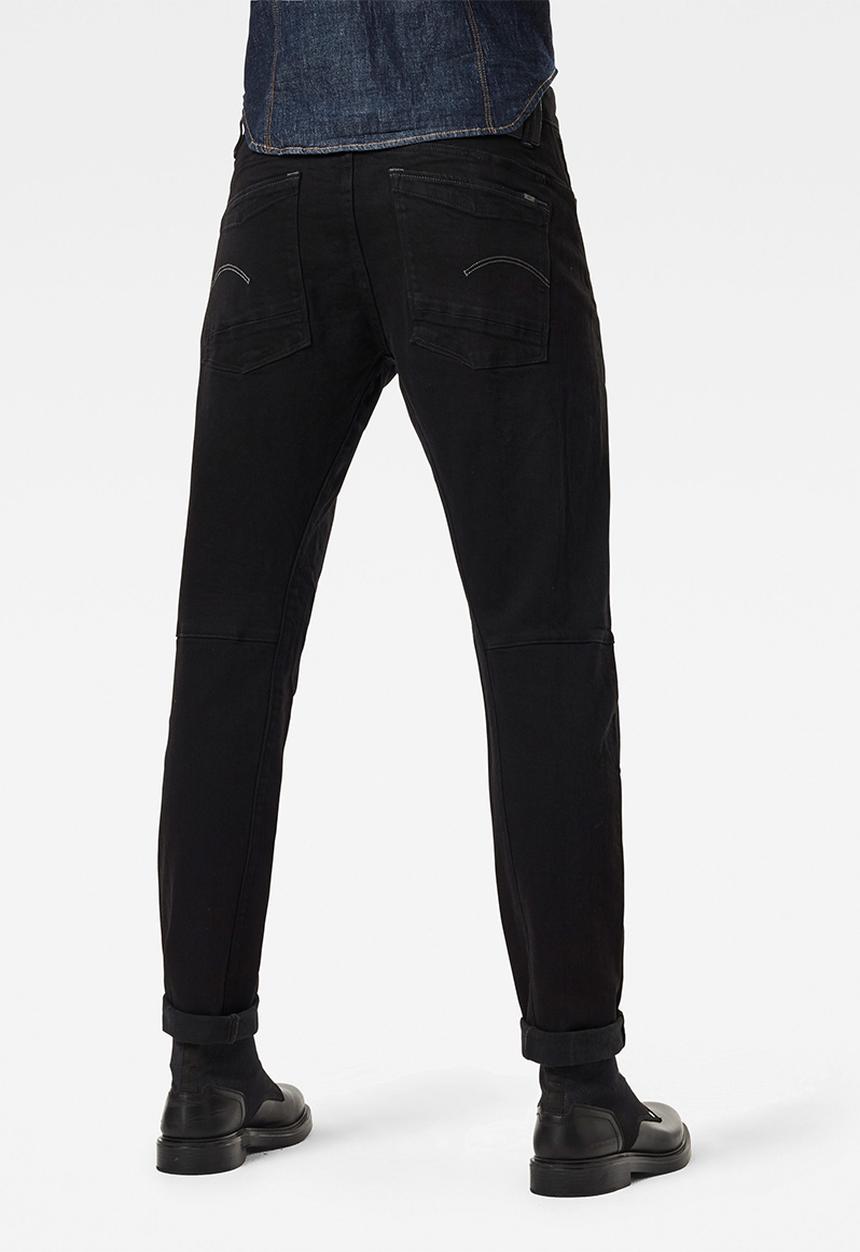 G-STAR - Scutar 3d slim-nero black stretch denim - black 