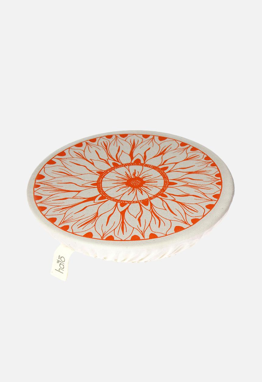 Halo Dish Covers - Dish and bowl cover medium - edible flowers - anushka davids