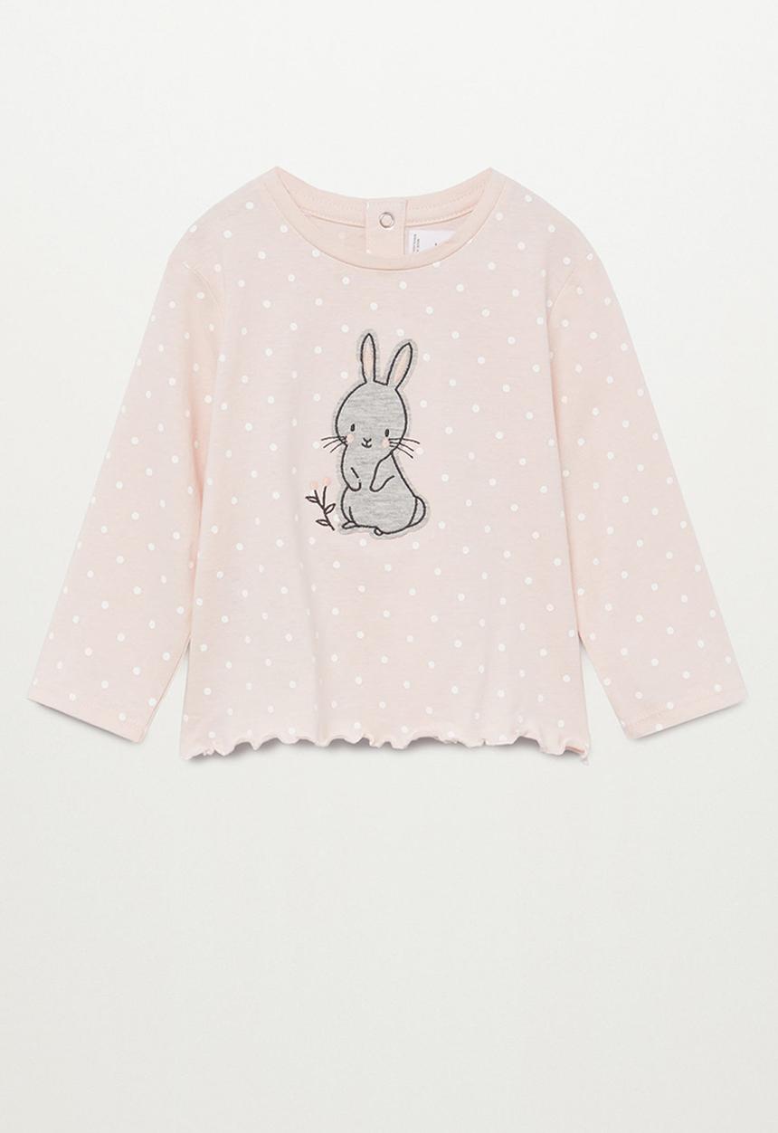 MANGO - Topo pyjamas - pink