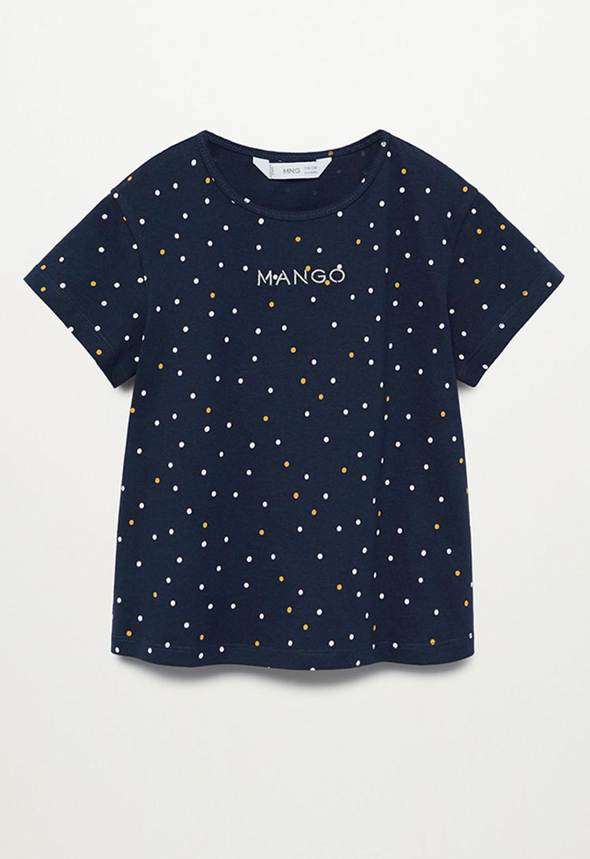 MANGO - Mangofi-h short sleeve tee - navy