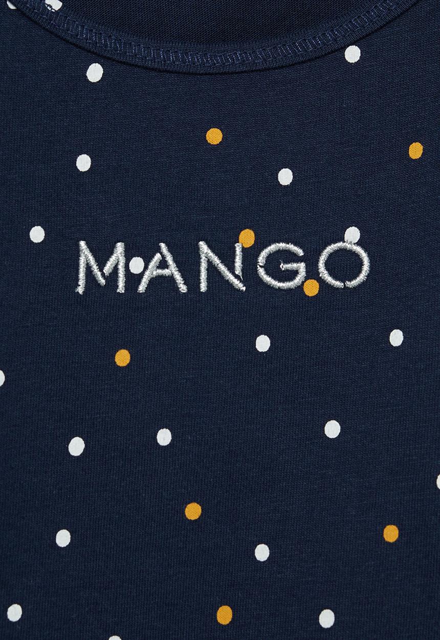 MANGO - Mangofi-h short sleeve tee - navy