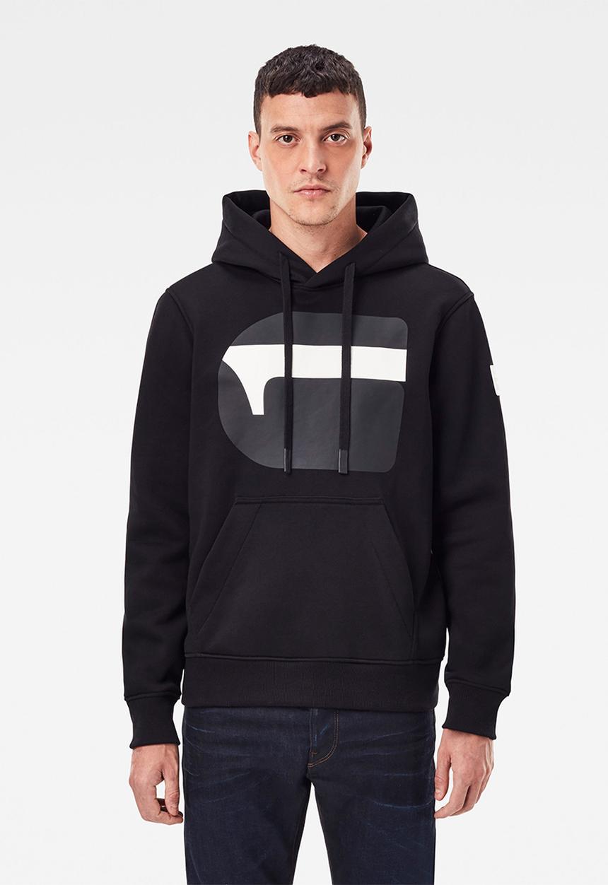 G-STAR - G raw hdd sw long sleeve - black 