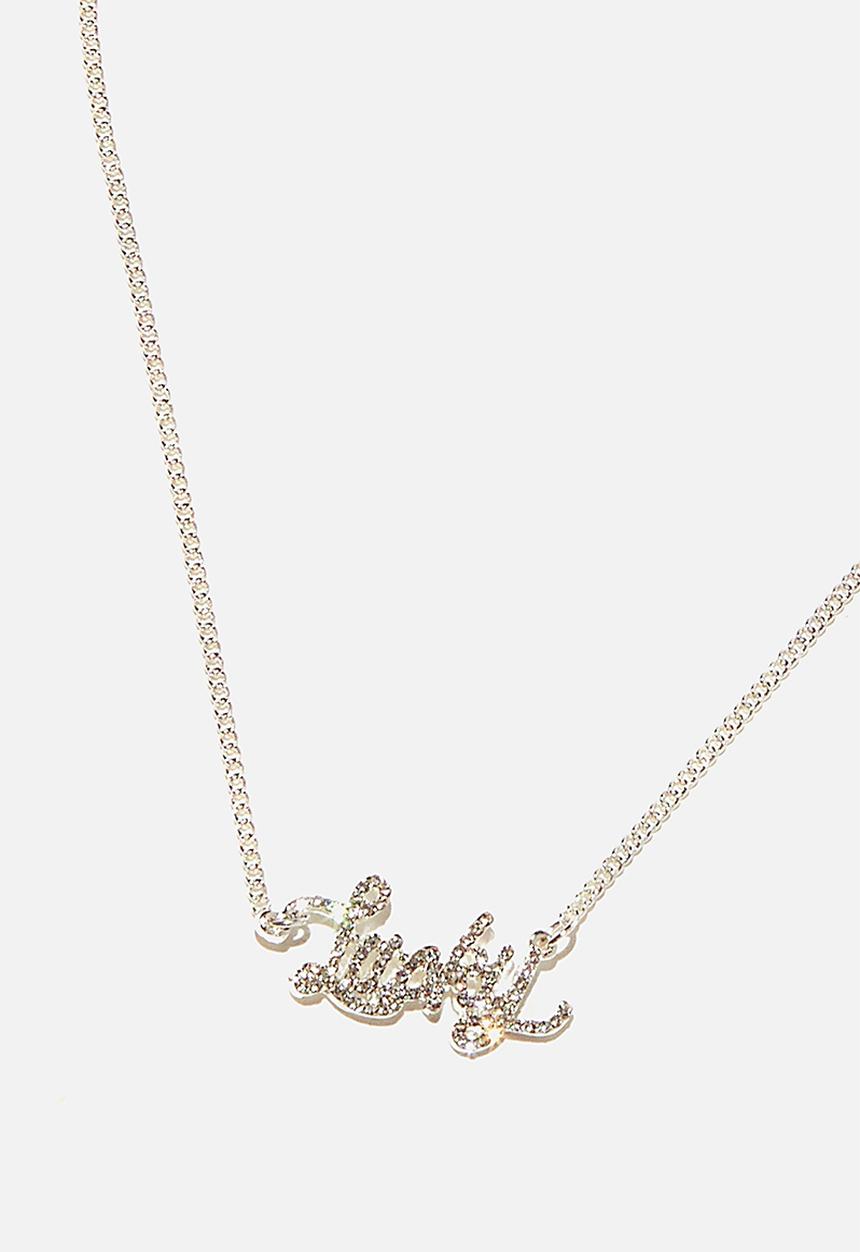 Rubi - Brighter days pendant necklace - silver