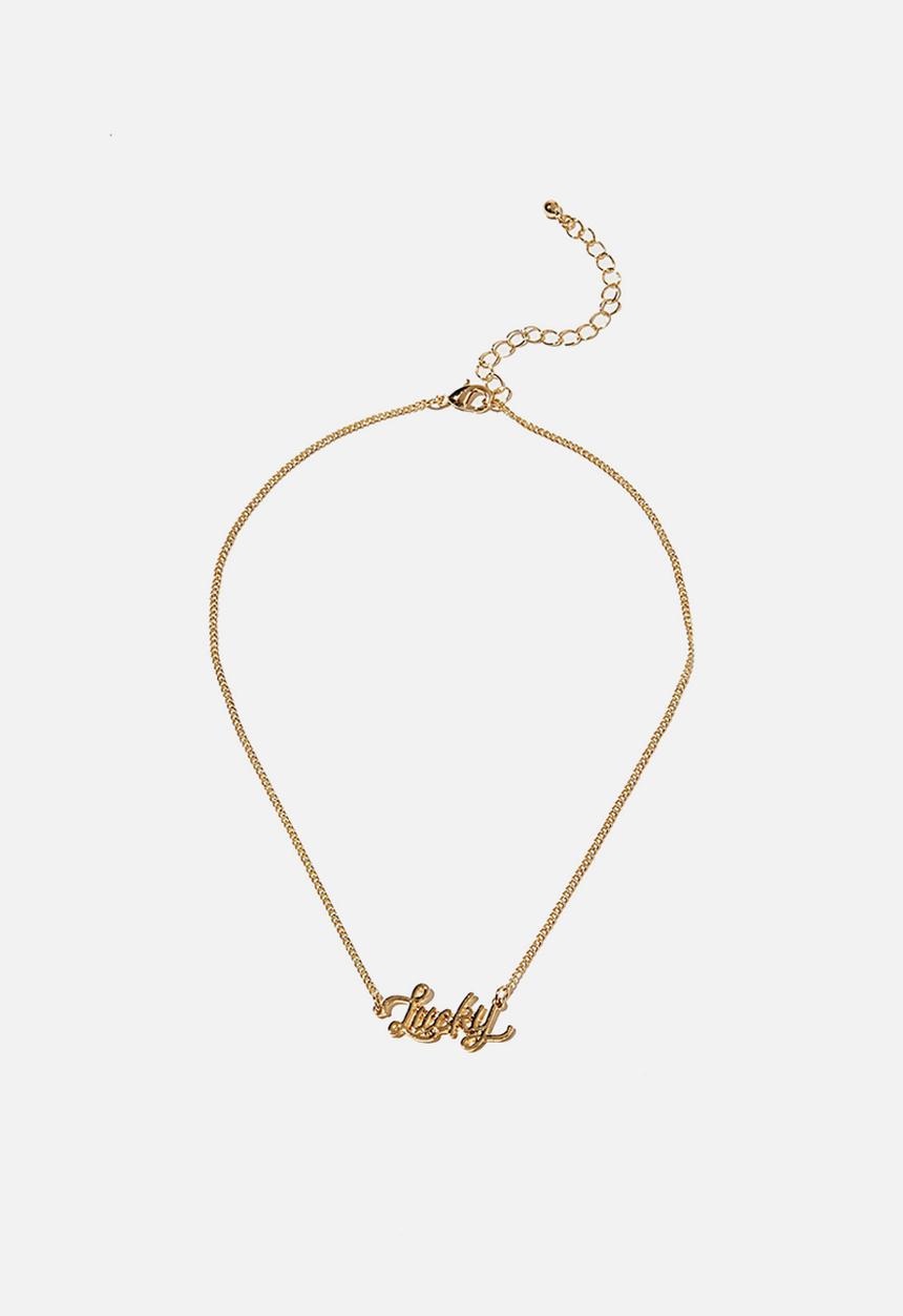 Rubi - Brighter days pendant necklace - gold