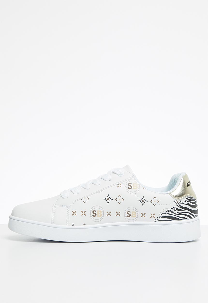 SISSY BOY - Zebra crossing sneaker - white