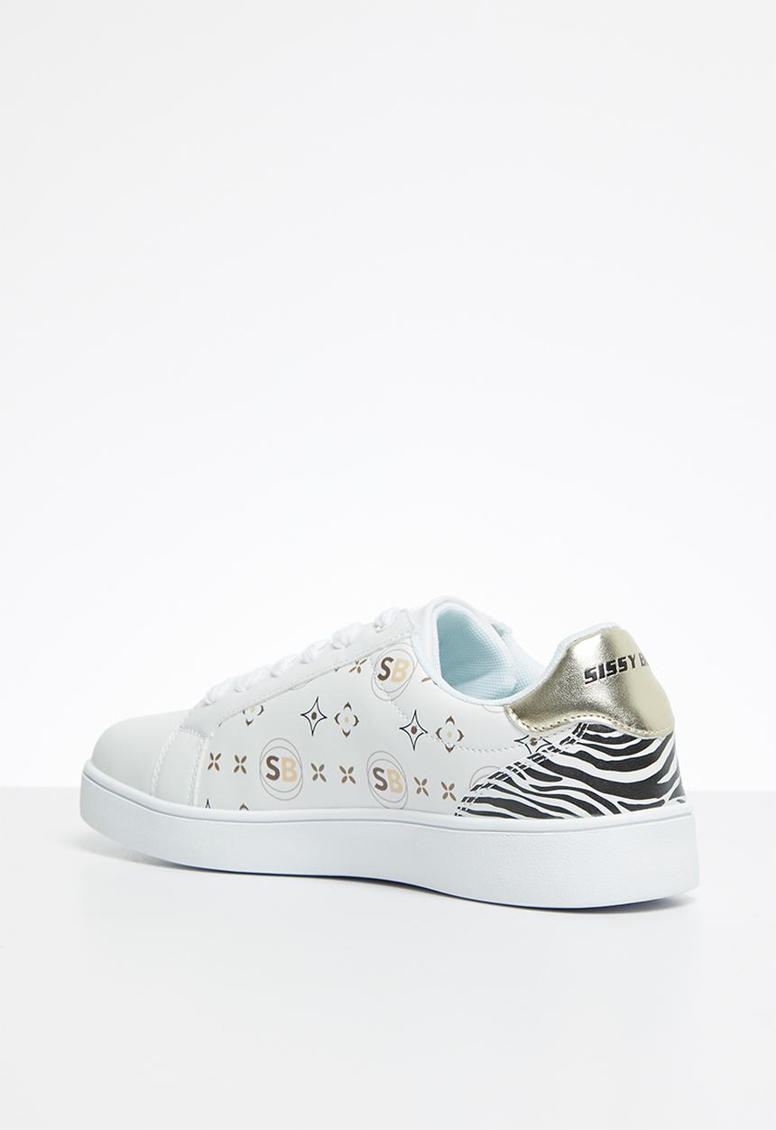 SISSY BOY - Zebra crossing sneaker - white