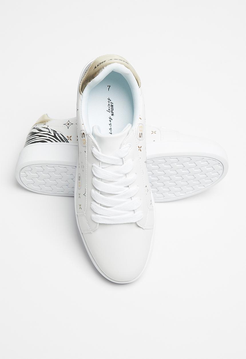 SISSY BOY - Zebra crossing sneaker - white