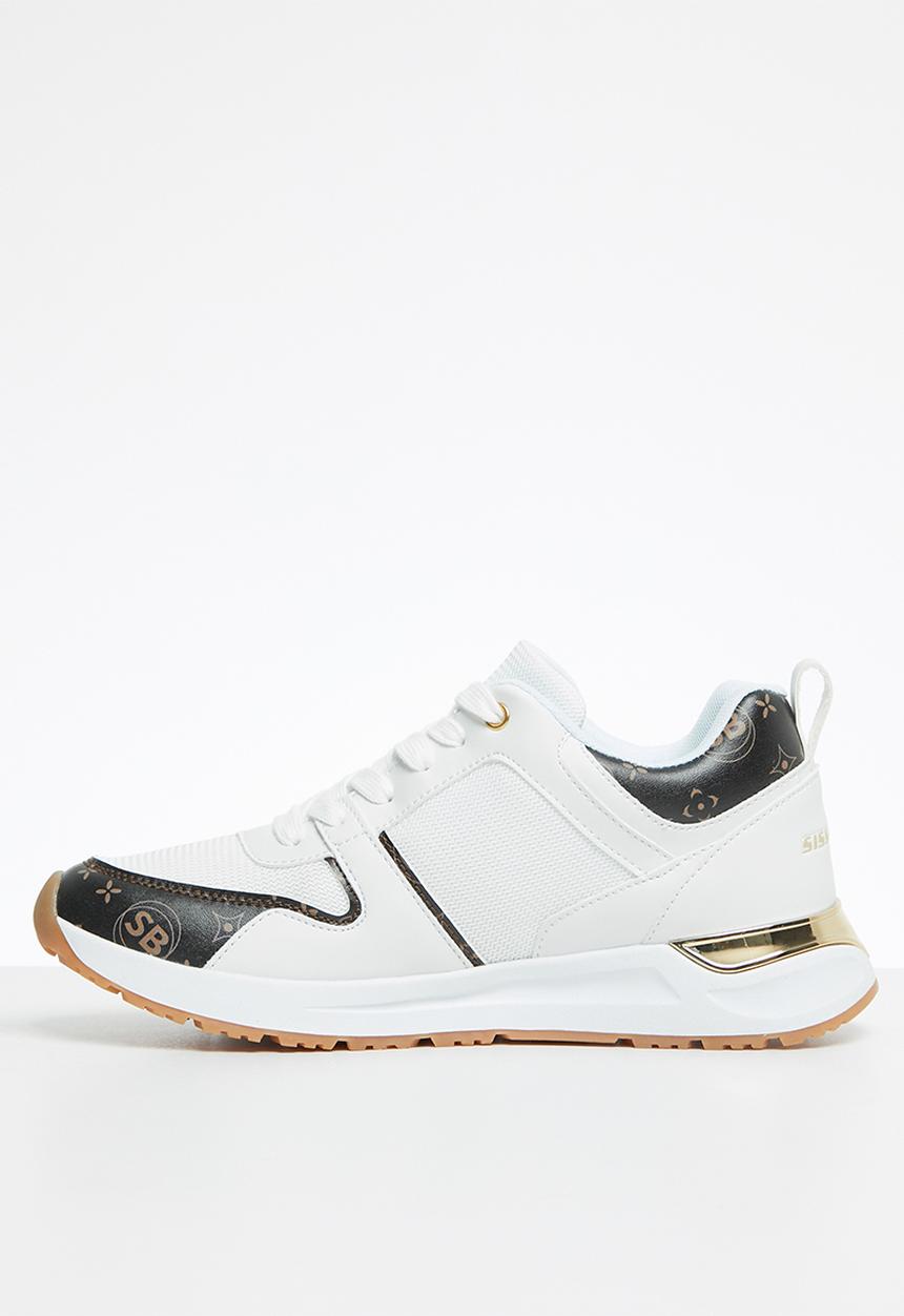 SISSY BOY - Styled to  go sneaker - brown & white 