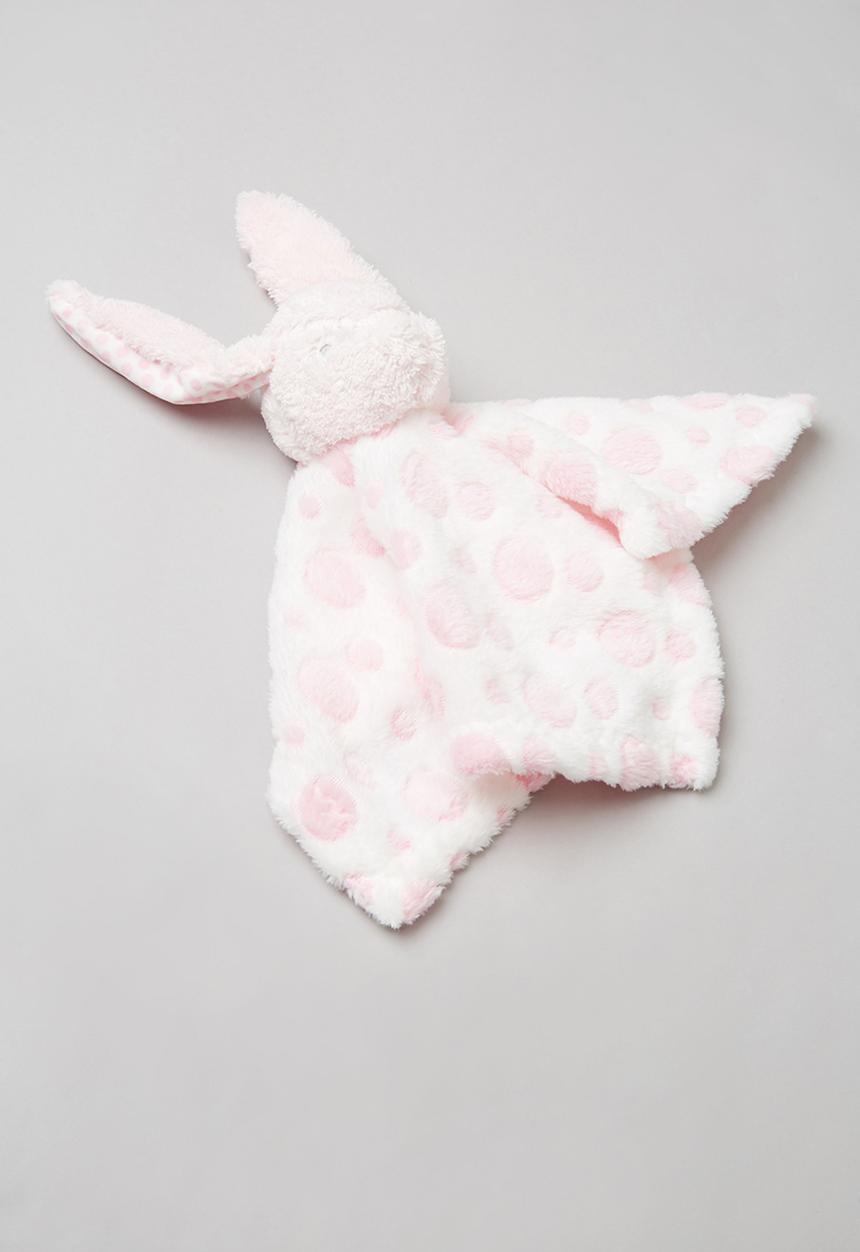 Pop Candy - Baby girls blanket - pink & white