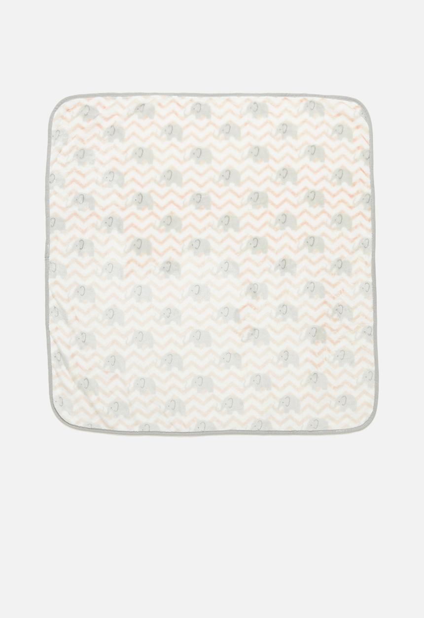 Pop Candy - Girls 2 pack blanket - pink & Grey 