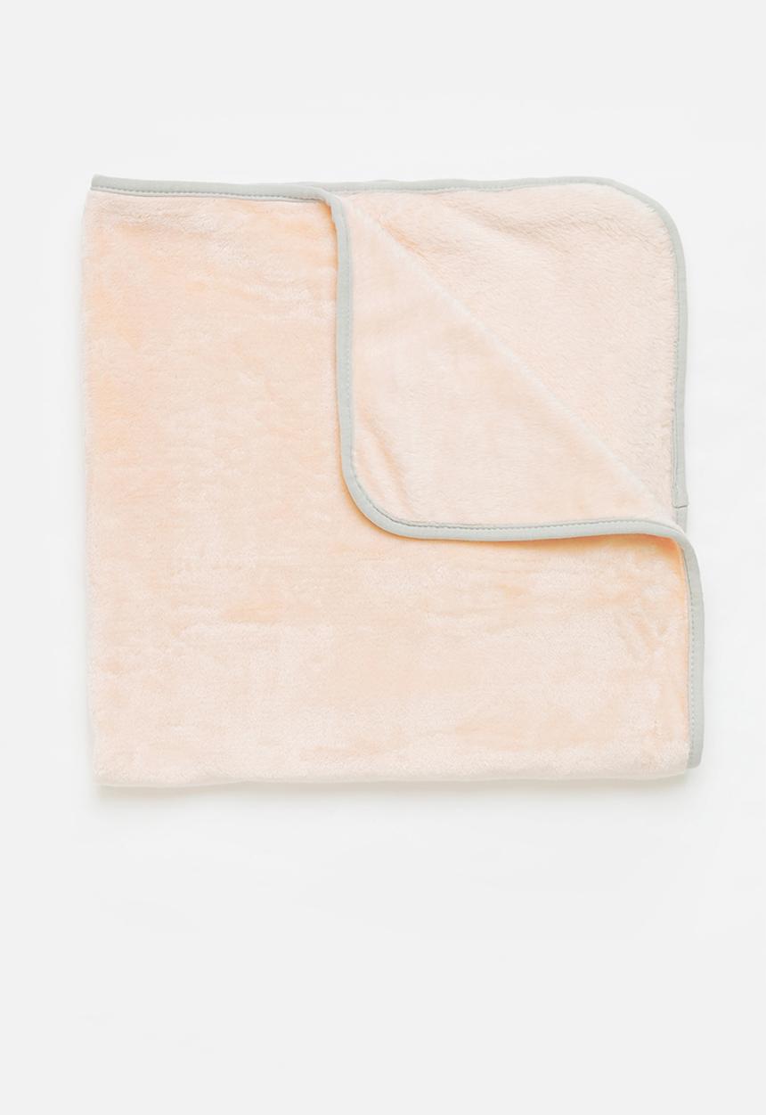 Pop Candy - Girls 2 pack blanket - pink & Grey 