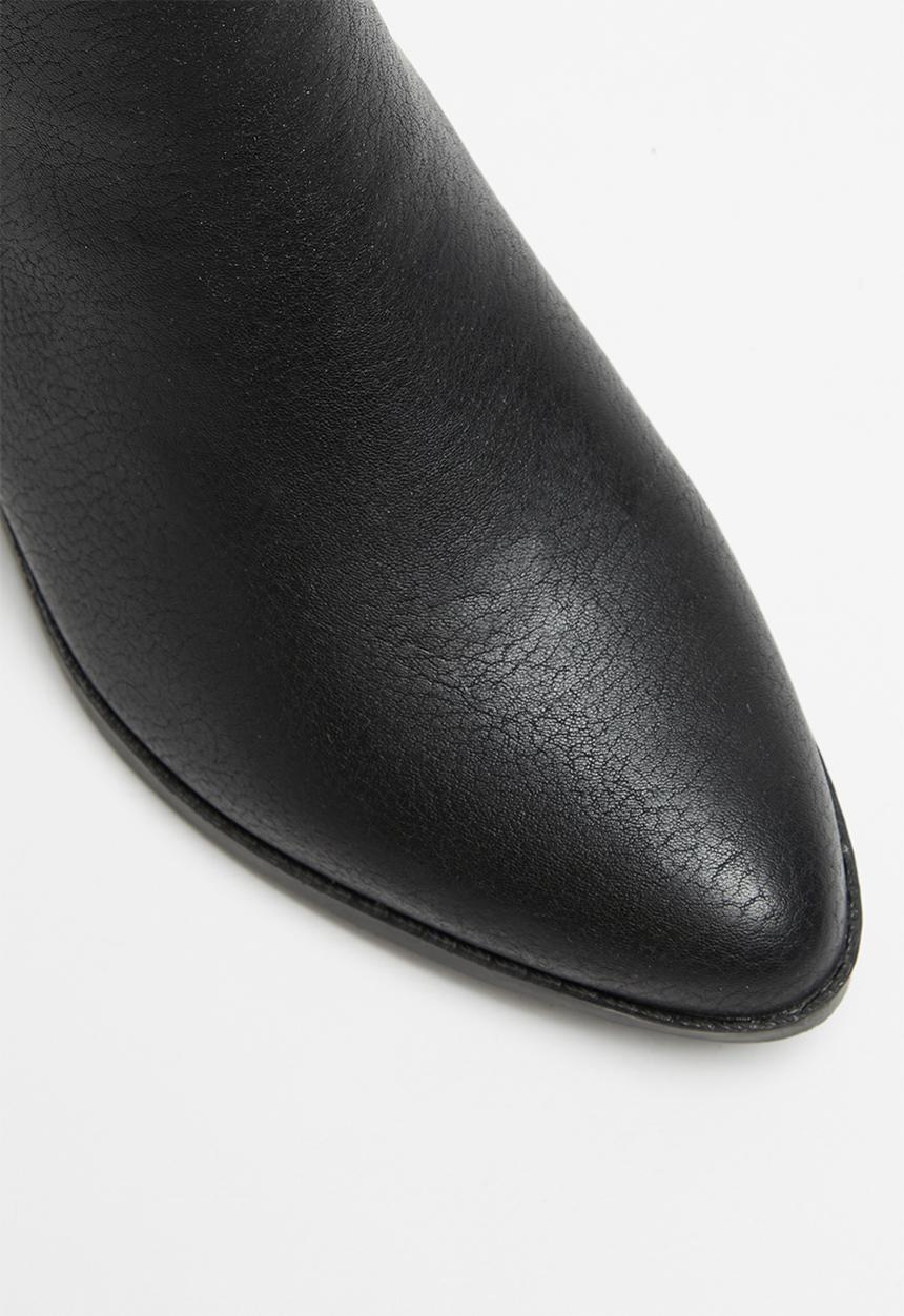 Call It Spring - Zipit boot - black