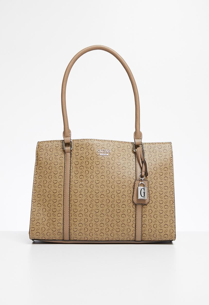 GUESS - Jensen bag - brown 