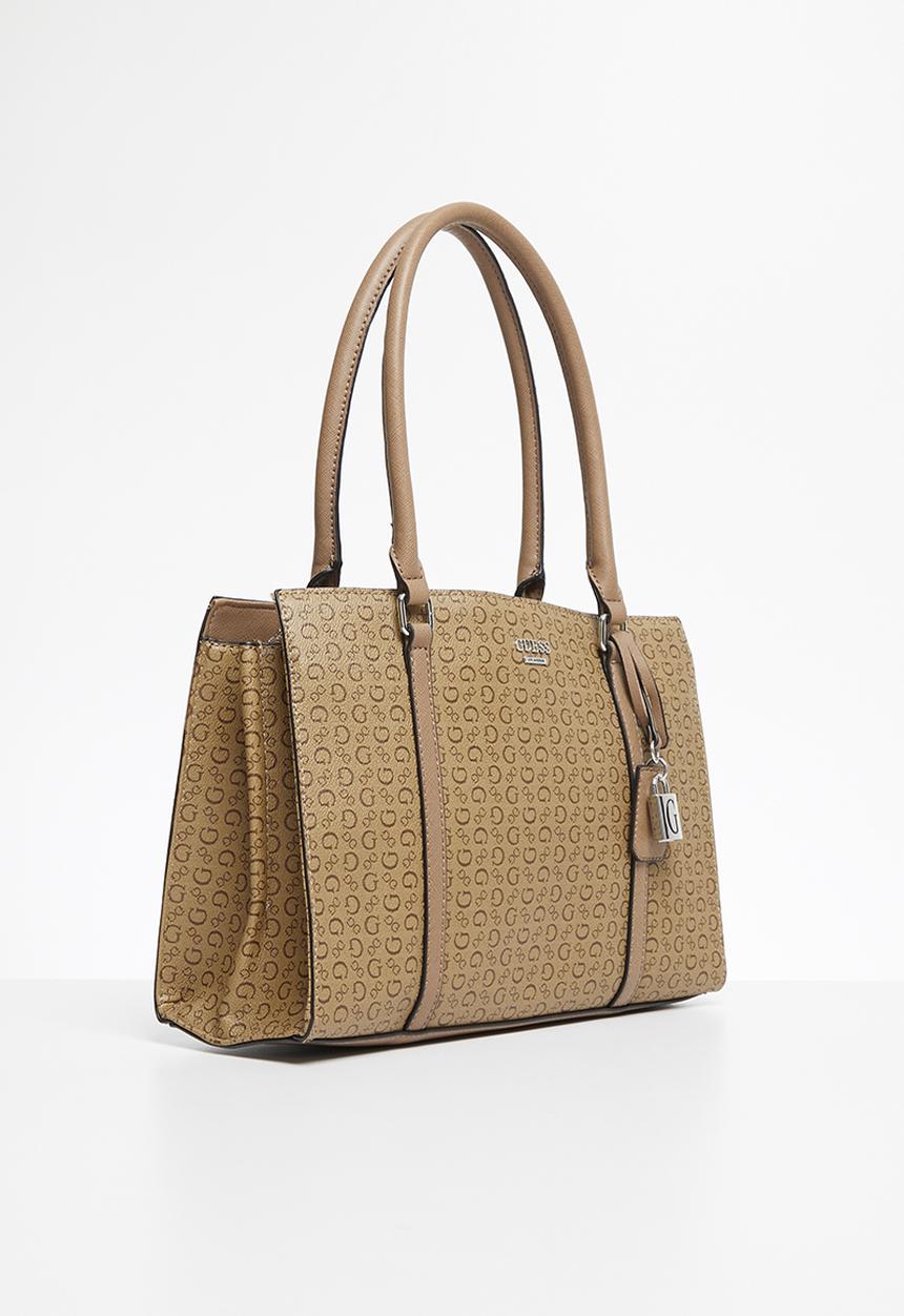 GUESS - Jensen bag - brown 