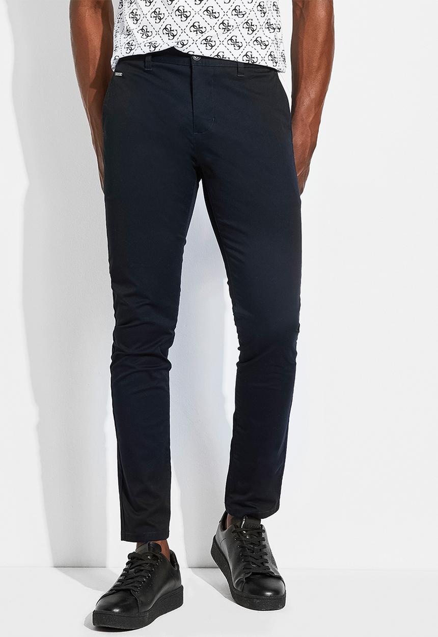 GUESS - Fashion chino pant - navy