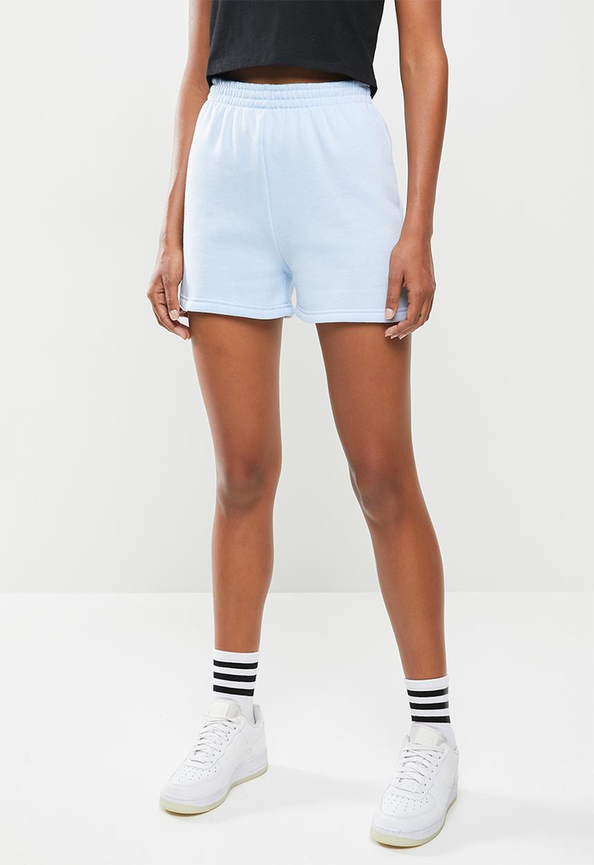 Factorie - Hype fleece short - blue