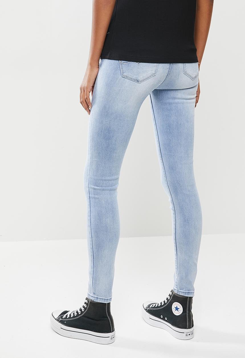 SISSY BOY - Check-it jon jon skinny - light blue