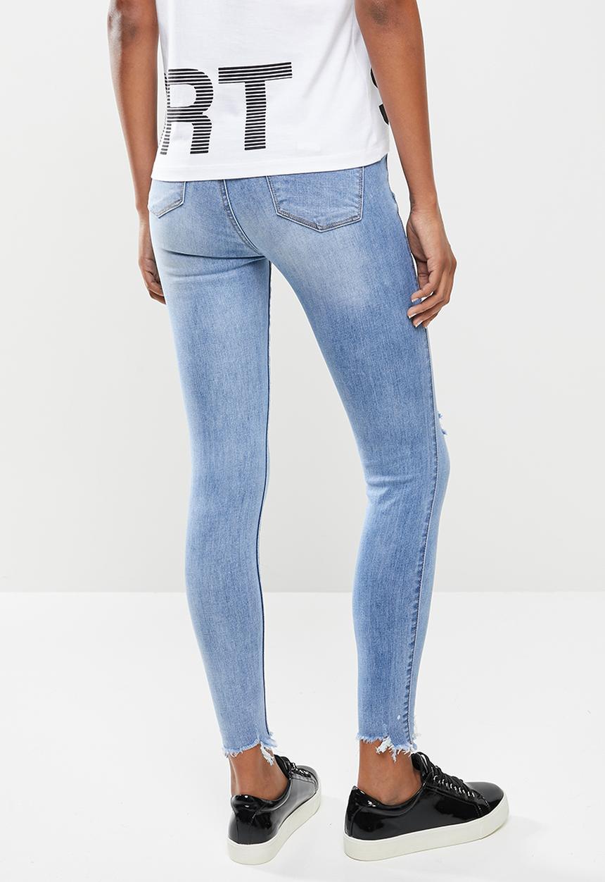 SISSY BOY - Costa chic axel skinny basic - medium blue 