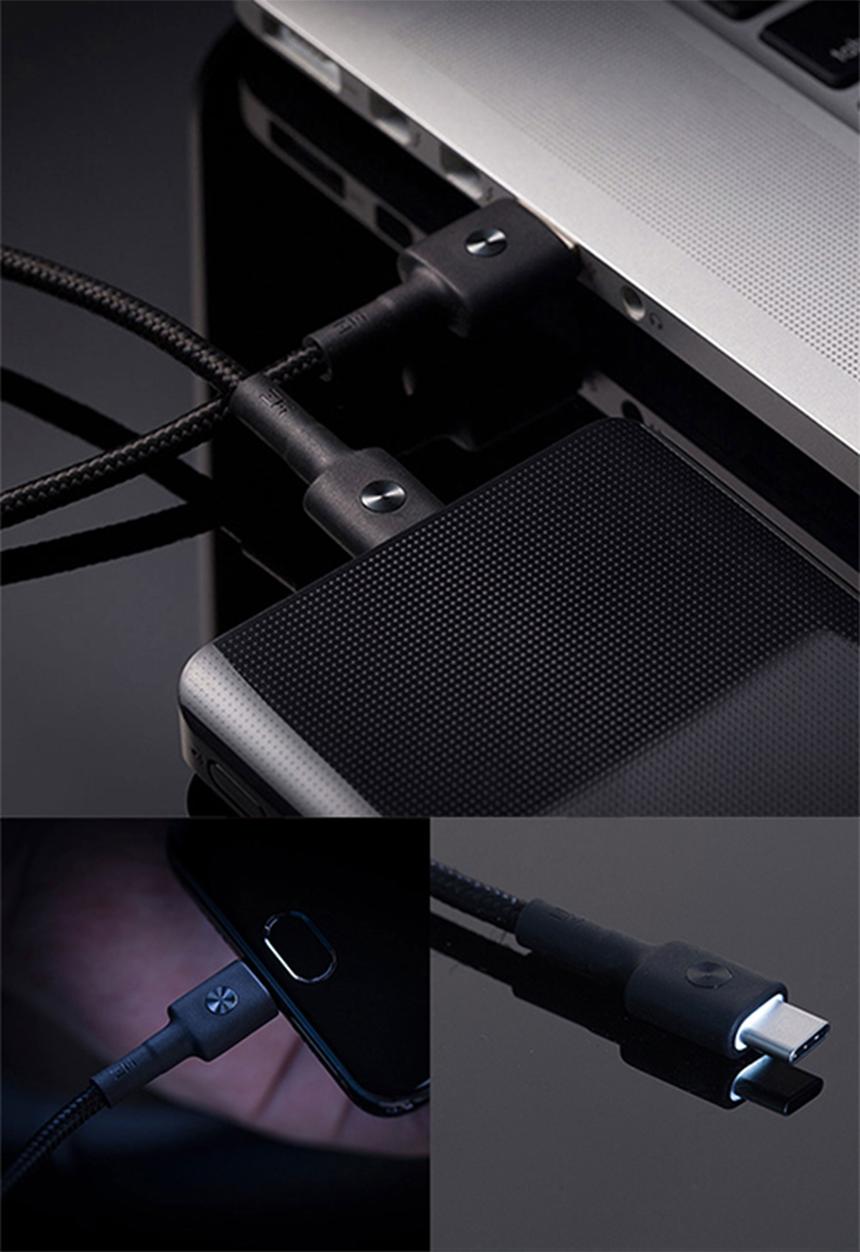 ZMI - USB Cable with LED - Red