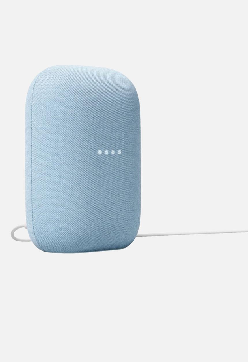 Google - Google nest audio speaker - sky blue