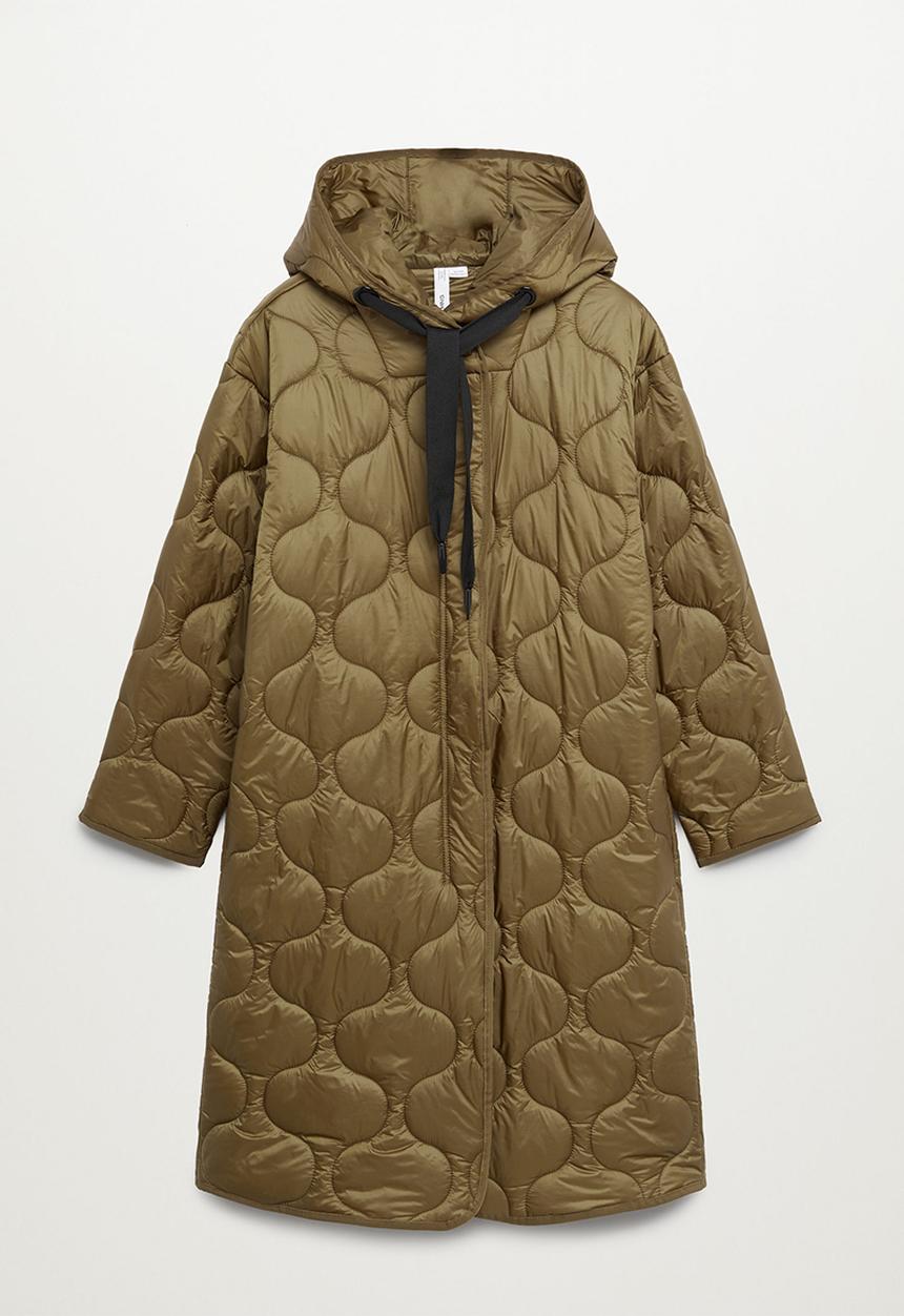 MANGO - Anorak gamba - khaki