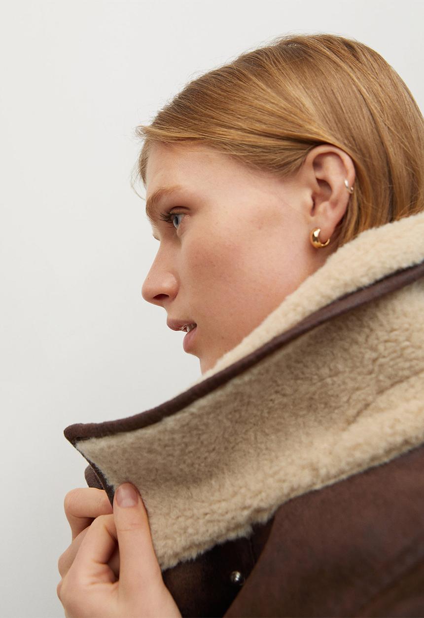 MANGO - Jacket atlanta - brown