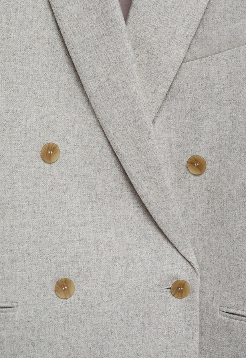 MANGO - Blazer olaf - grey