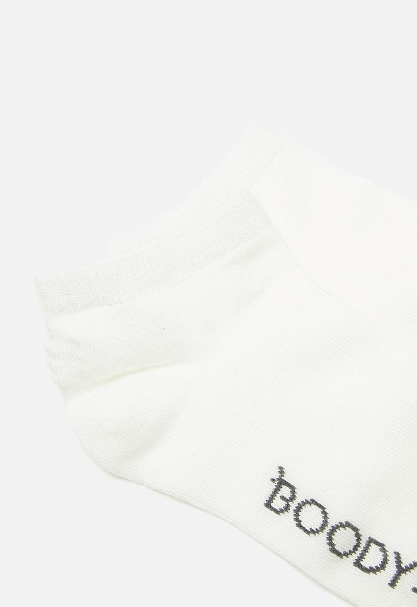 BOODY - Low cut/ sneaker socks - white
