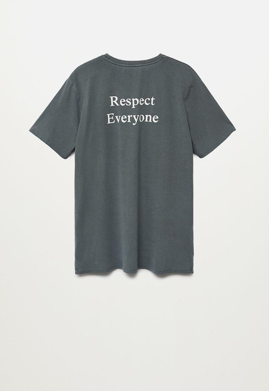MANGO - Best short sleeve tee - grey