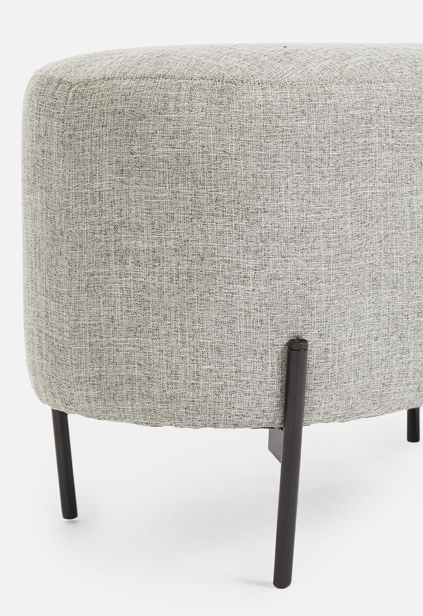 Sixth Floor - Parc ottoman - grey