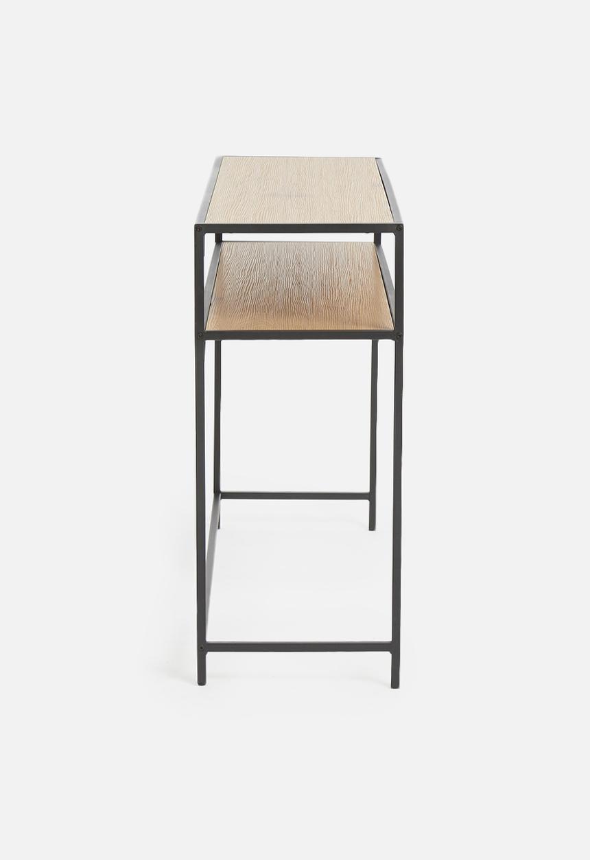 Sixth Floor - Seaford console - natural & black