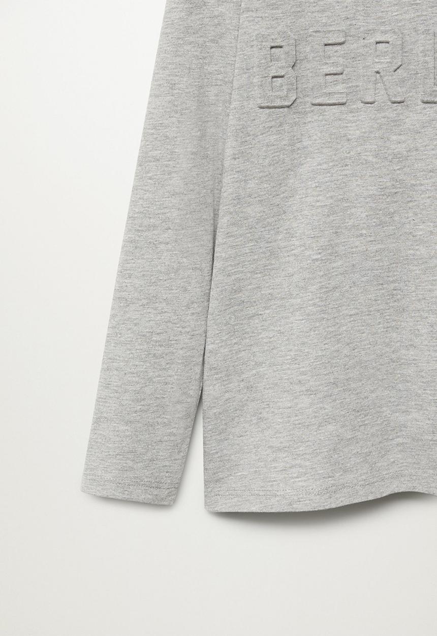 MANGO - Berlin tee - grey