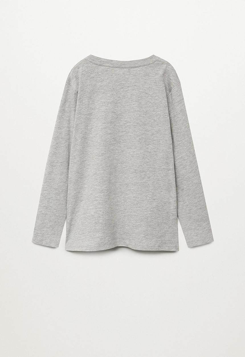 MANGO - Berlin tee - grey