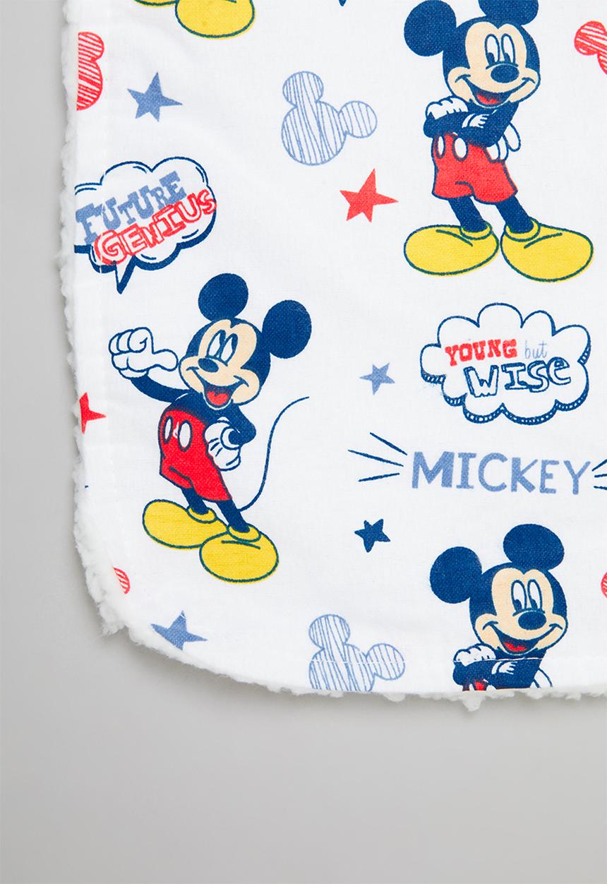 Character Group - Mickey Mouse sherpa throw - white