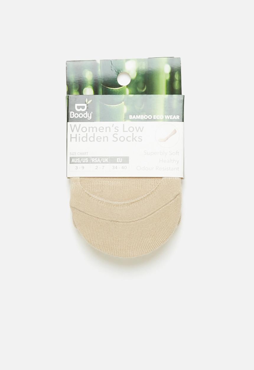 BOODY - Low hidden socks - nude