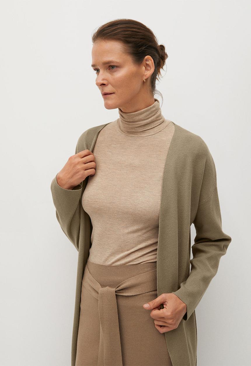 MANGO - Cardigan sofa-a - khaki