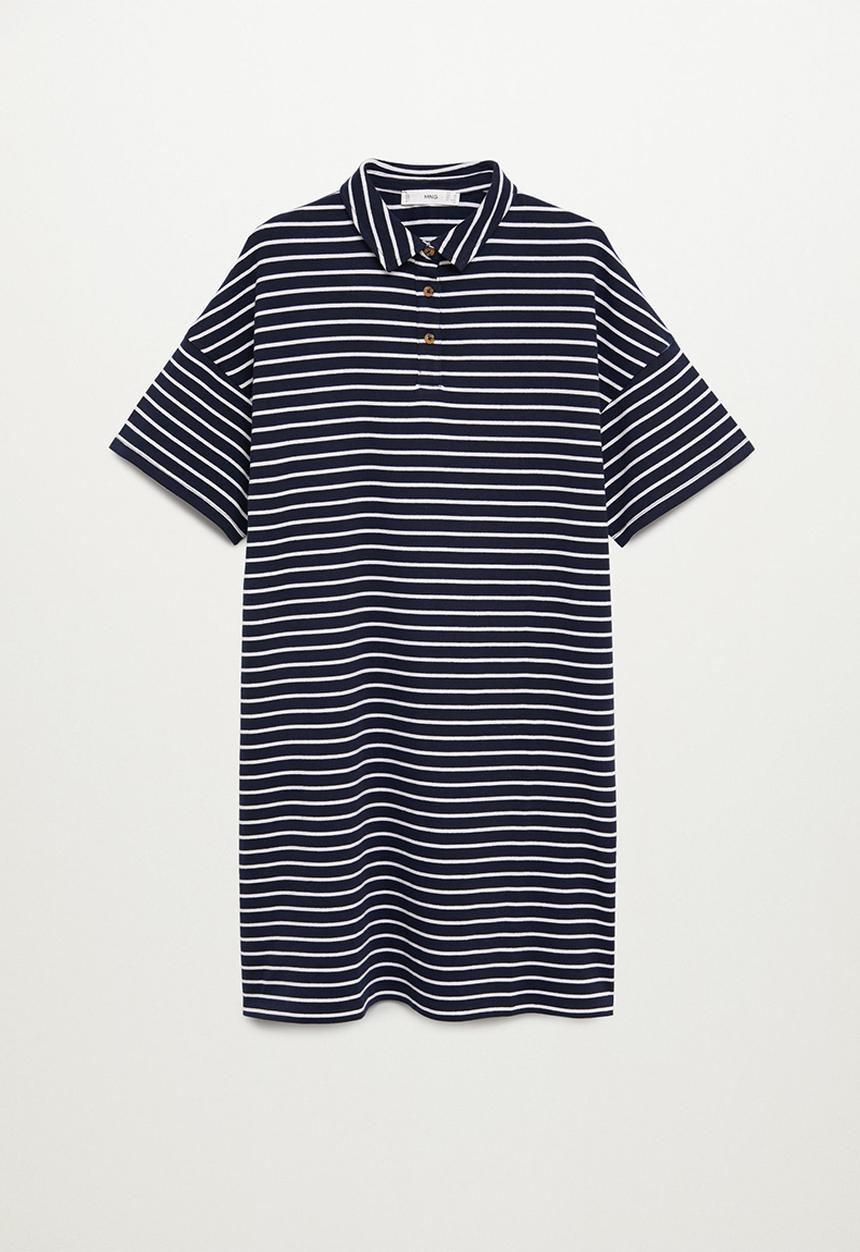 MANGO - Dress polera-h - navy