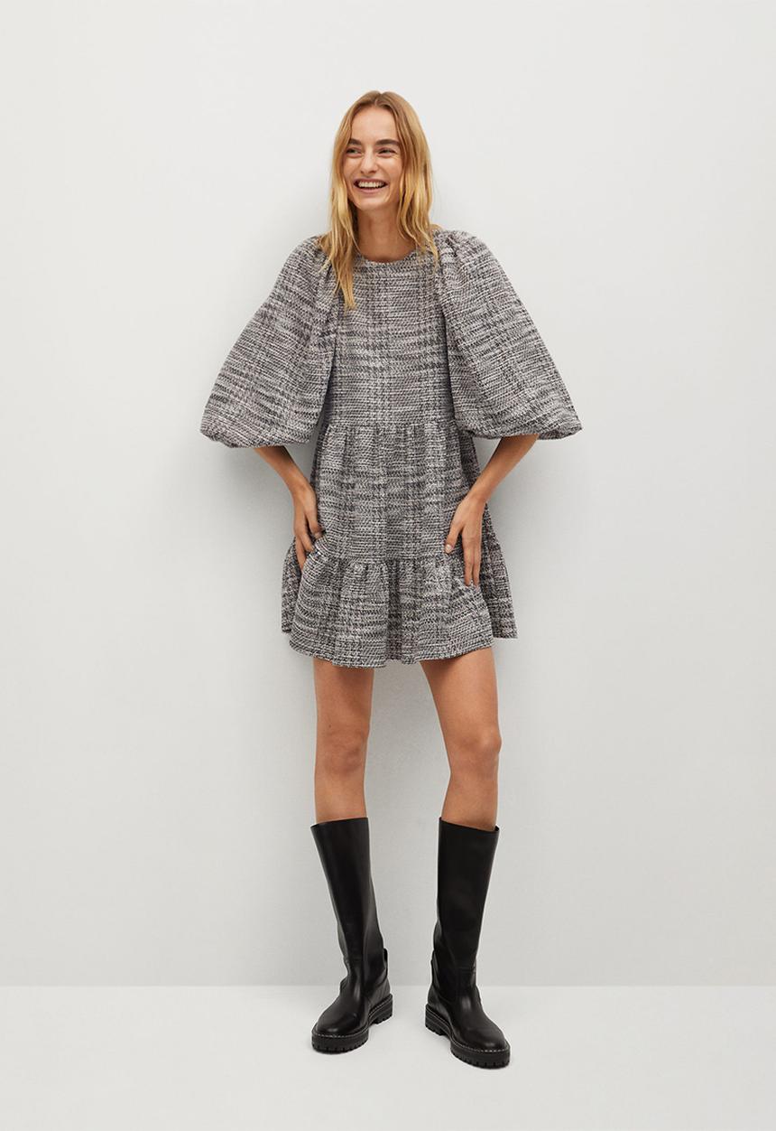 MANGO - Dress seven - black