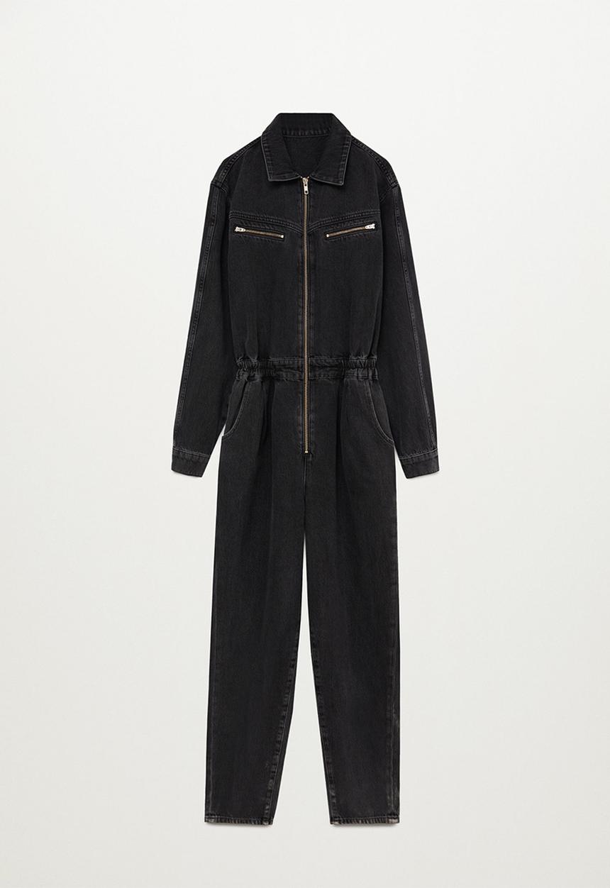 MANGO - One-piece suit luna - black