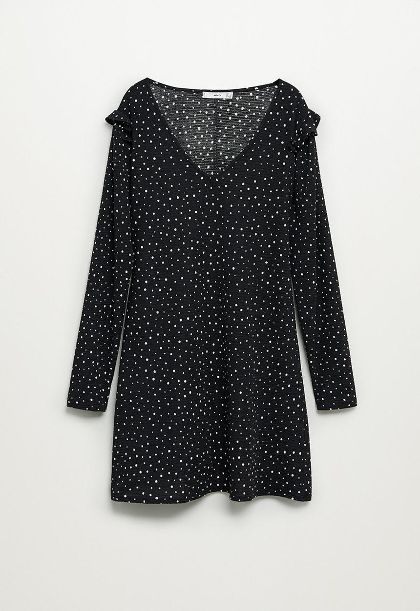 MANGO - Dress andra - black